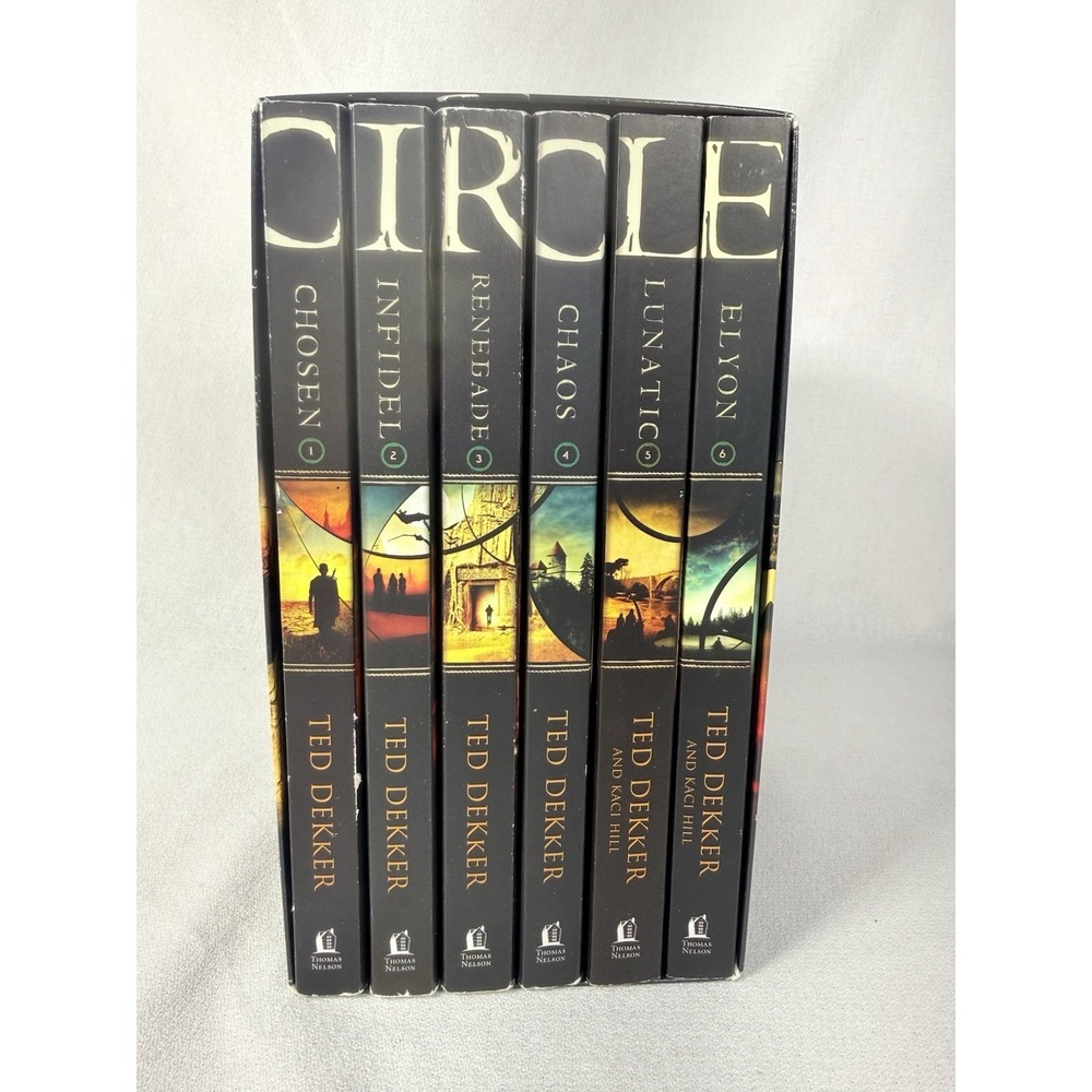 Circle The Lost Books by Ted Dekker Books 1-6 Paperback Book Box Set